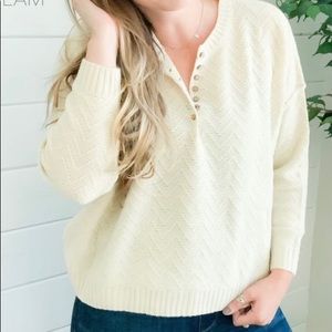Cream Sweater